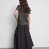 Camisola Nirvana em algodão desbotado