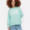 Camisola oversized com a inscrição «Miami»