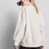 Camisola oversized com elevado teor de algodão para corrida