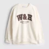 Camisola oversized com elevado teor de algodão para corrida