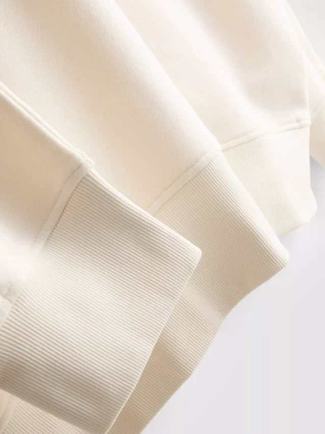 Camisola oversized com elevado teor de algodão para corrida