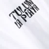 Camisola oversized de algodão com estampado, estilo «boyfriend»