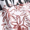 Camisola oversized de algodão com estampado, estilo «boyfriend»