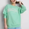 Camisola oversized Malibu com alto teor de algodão