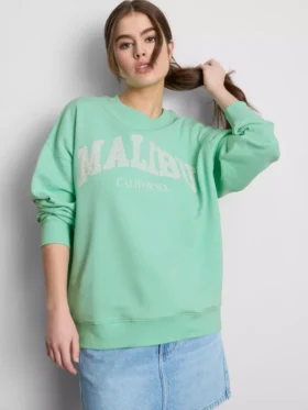 Camisola oversized Malibu com alto teor de algodão