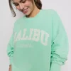Camisola oversized Malibu com alto teor de algodão