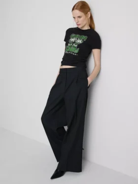 Camisola para bebé com franzido «Green Day», rica em algodão