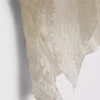 Camisola sem mangas assimétrica em renda