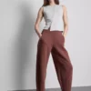 Camisola sem mangas com botões, rica em algodão