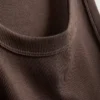 Camisola sem mangas com costas em forma de «racerback» em tecido canelado com elevada proporção de algodão