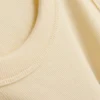 Camisola sem mangas com costas em forma de «racerback» em tecido canelado com elevada proporção de algodão