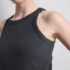 Camisola sem mangas com costas em Y em algodão