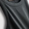 Camisola sem mangas com costas em Y em algodão