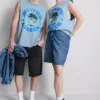 Camisola sem mangas com estampado dos Guns N' Roses