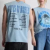 Camisola sem mangas com estampado dos Guns N' Roses