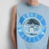 Camisola sem mangas com estampado dos Guns N' Roses