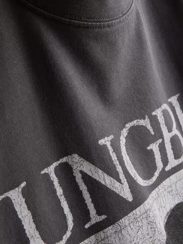 Camisola sem mangas com estampado Yungblud em algodão