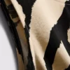 Camisola sem mangas comprida estampada