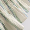 Camisola sem mangas de algodão com franzido