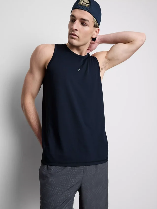 Camisola sem mangas de desempenho
