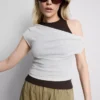 Camisola sem mangas de dupla camada