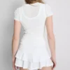Camisola sem mangas de dupla camada