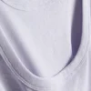 Camisola sem mangas de dupla camada