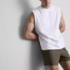 Camisola sem mangas de ginástica