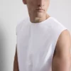 Camisola sem mangas de ginástica