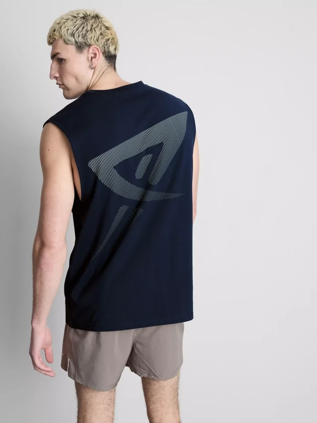 Camisola sem mangas de ginástica
