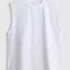 Camisola sem mangas de ginástica