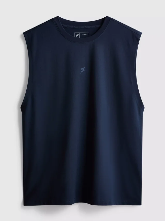 Camisola sem mangas de ginástica