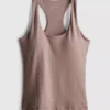 Camisola sem mangas desportiva com decote redondo