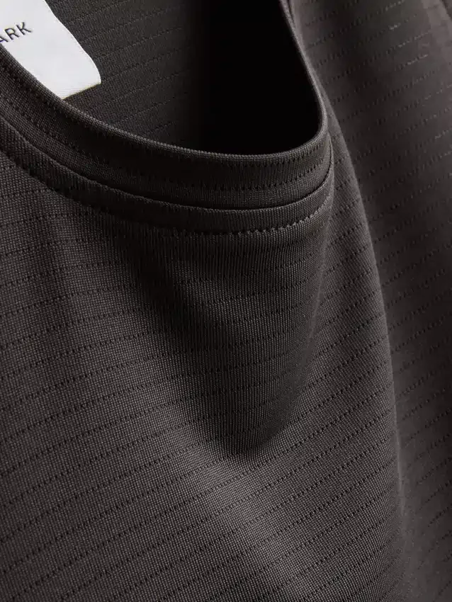 Camisola sem mangas desportiva com franzido