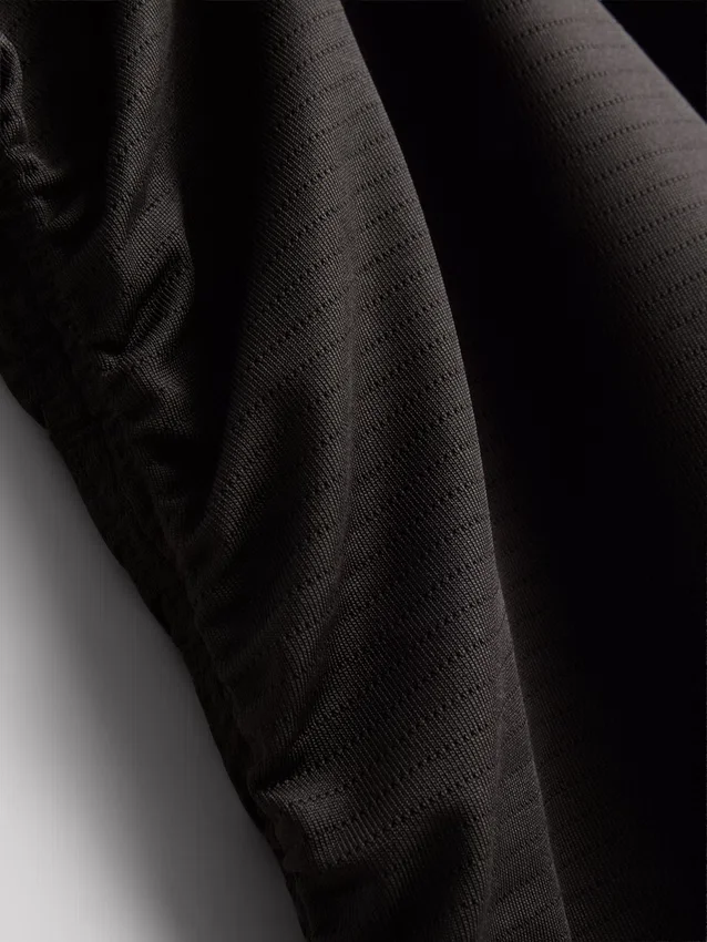 Camisola sem mangas desportiva com franzido