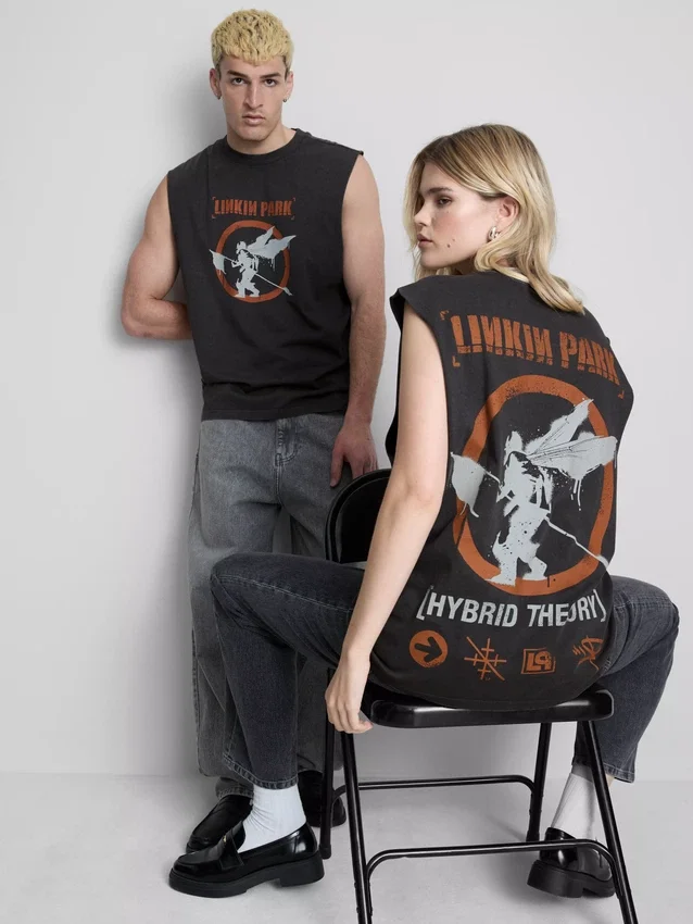 Camisola sem mangas do Linkin Park