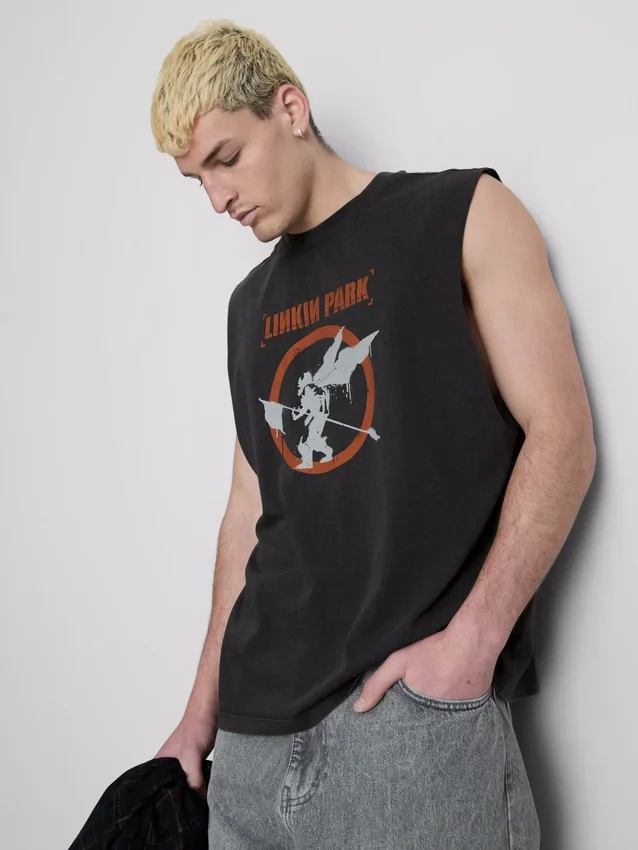 Camisola sem mangas do Linkin Park