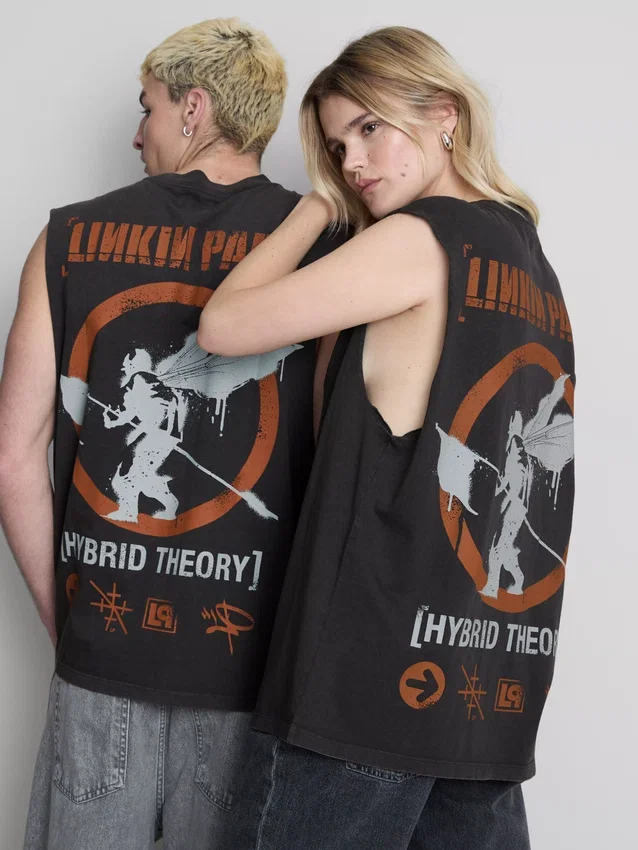 Camisola sem mangas do Linkin Park