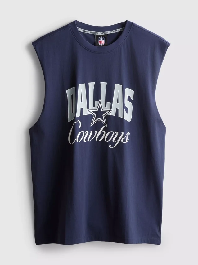 Camisola sem mangas dos Dallas Cowboys da NFL