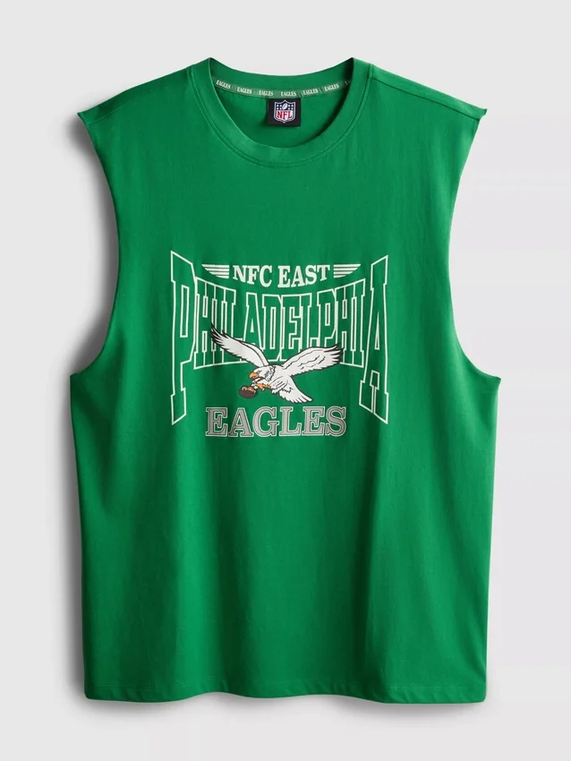 Camisola sem mangas dos Philadelphia Eagles da NFL