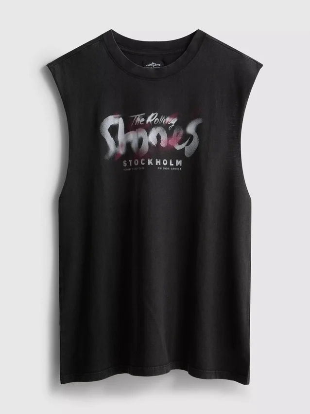 Camisola sem mangas dos Rolling Stones