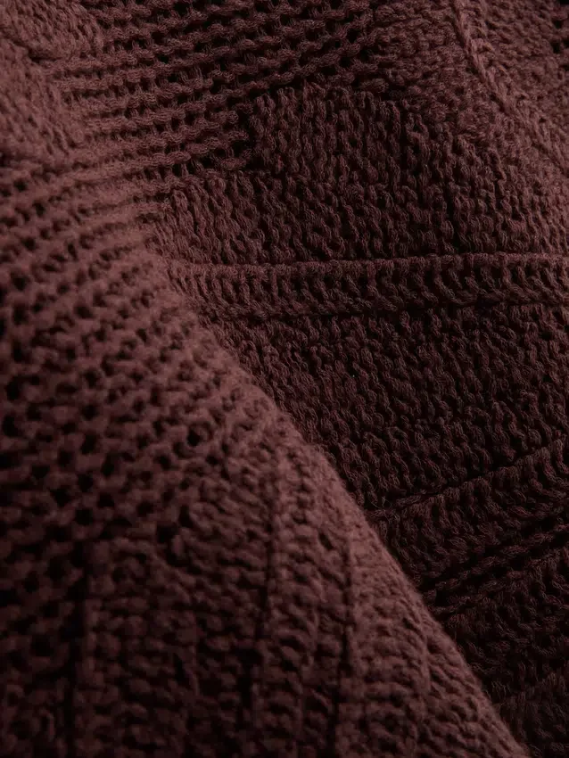 Camisola sem mangas em malha de croché da The Edit
