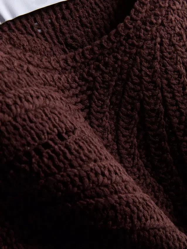 Camisola sem mangas em malha de croché da The Edit