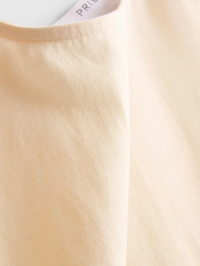 Camisola sem mangas em mistura de algodão