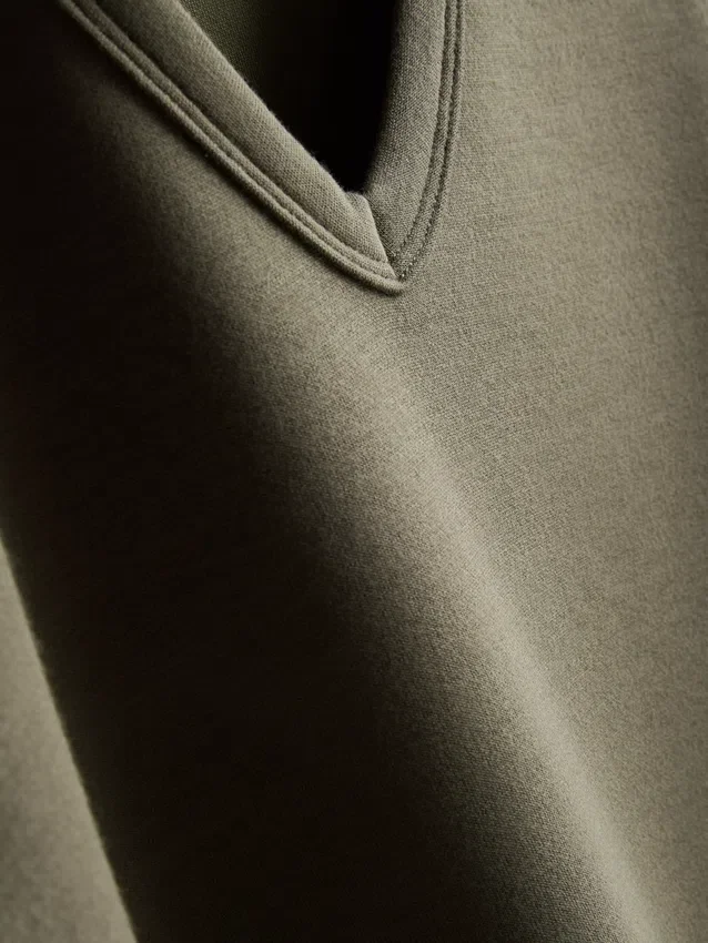 Camisola sem mangas em mistura de modal