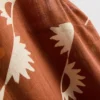 Camisola sem mangas estampada em mistura de algodão