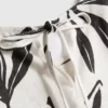 Camisola sem mangas estampada em mistura de algodão