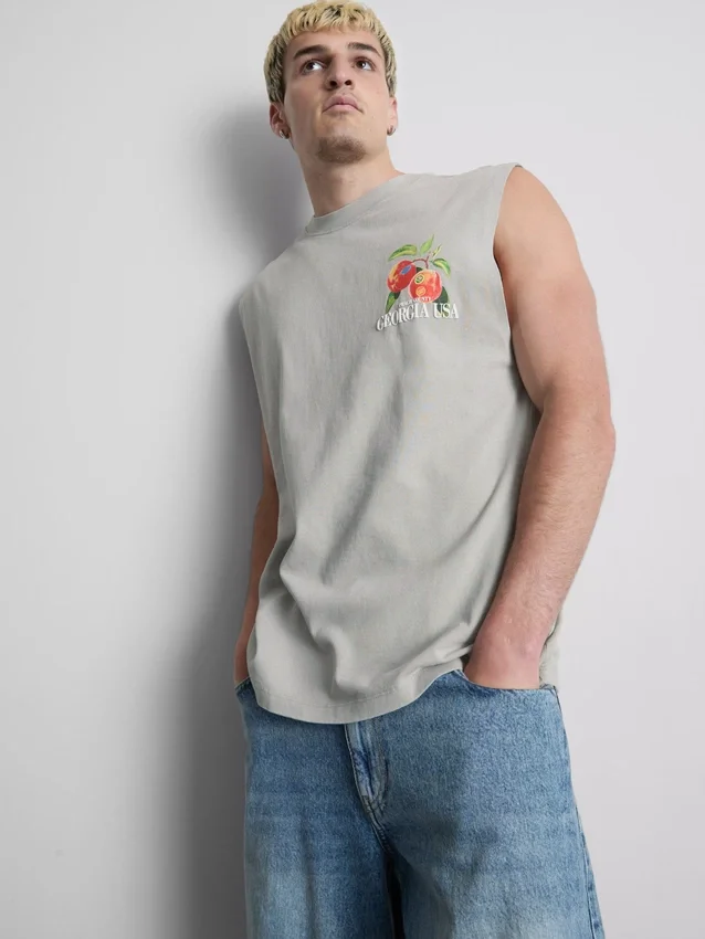 Camisola sem mangas «Georgia Peach»