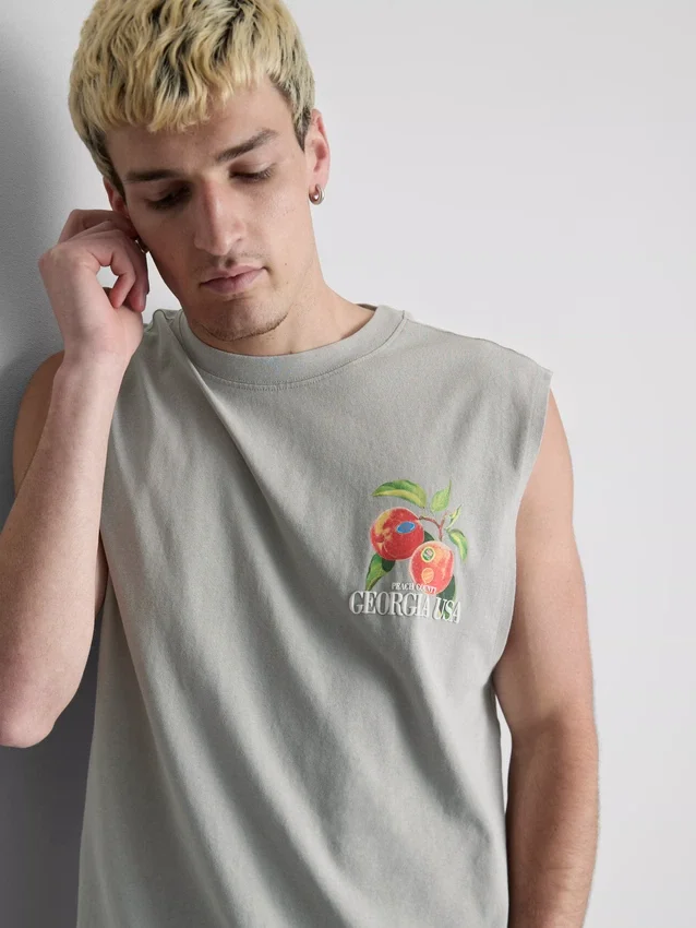 Camisola sem mangas «Georgia Peach»