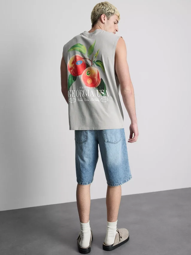 Camisola sem mangas «Georgia Peach»